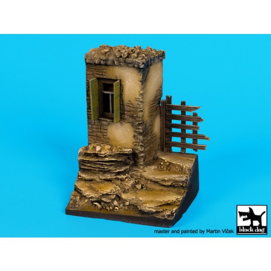 1/35 House Corner Base No.4 (Base Size: 70mm x 70mm)