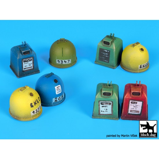 1/72 Sorted Waste Containers