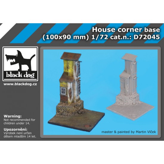 1/72 House Corner Base
