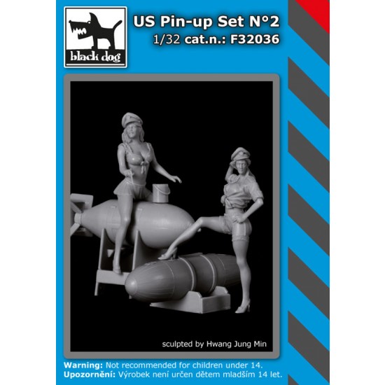 1/32 US Pin-Up Set Vol.2 (2 figures)