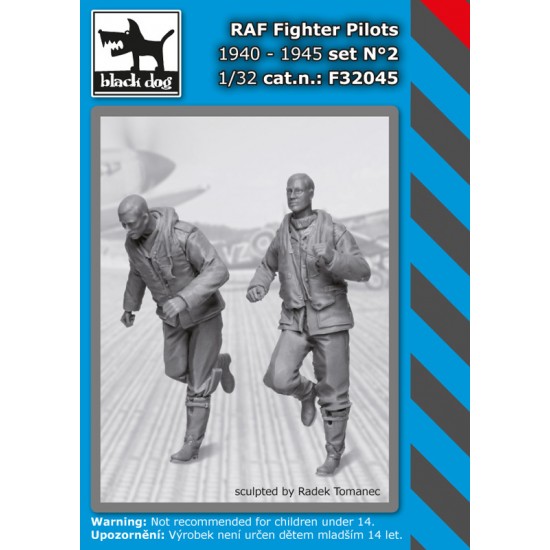 1/32 RAF Fighter Pilots 1940-1945 Set Vol.2 (2 figures)