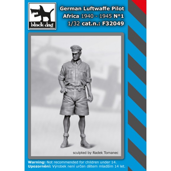 1/32 German Luftwaffe Pilot Africa 1940-1945 Vol.1
