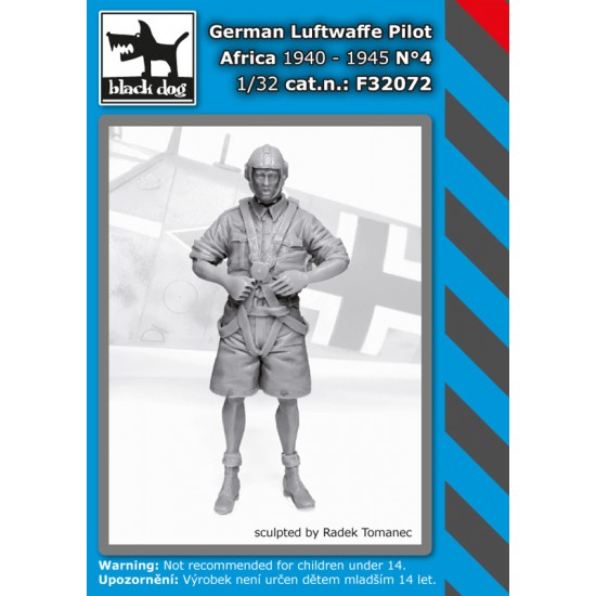 1/32 German Luftwaffe Pilot Africa Vol. 4