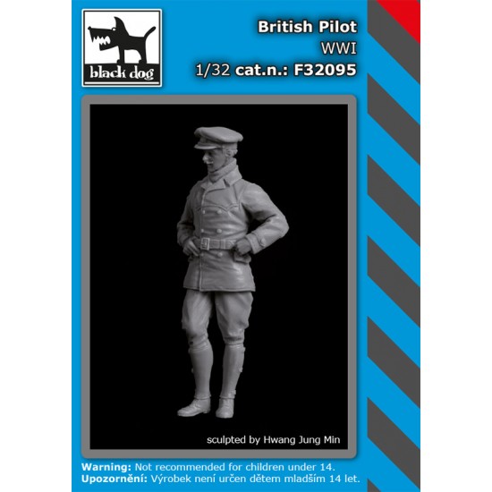 1/32 WWI British Pilot