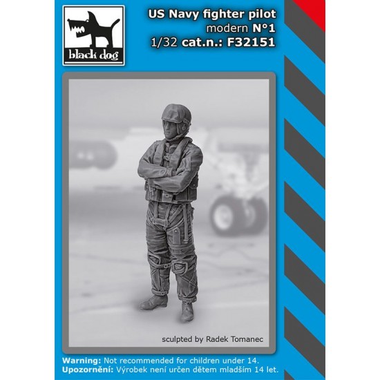 1/32 Modern US Navy Fighter Pilot Vol. 1