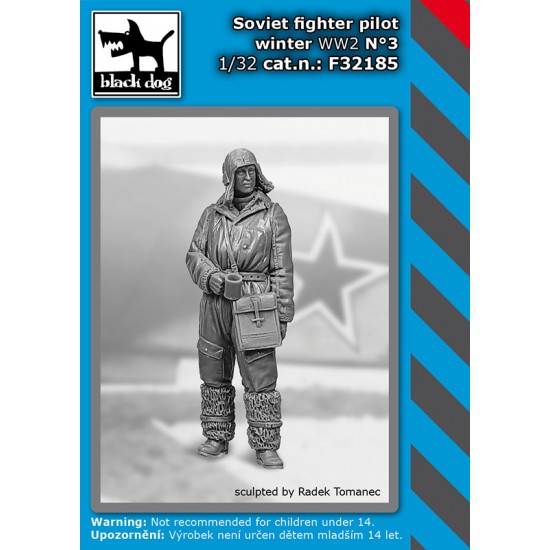 1/32 WWII Soviet Fighter Pilot Winter Vol.3
