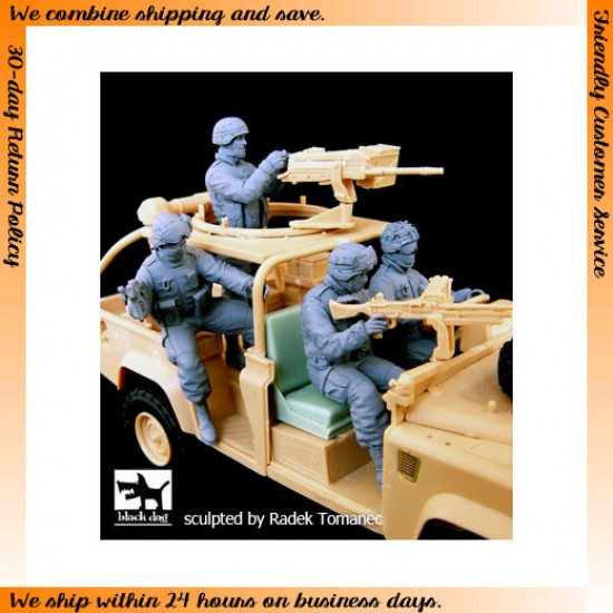 1/35 US Team RSOV in Afghanistan (4 figures)
