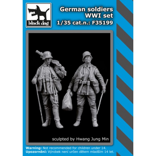 1/35 WWI German Soldiers Set (2 figures)