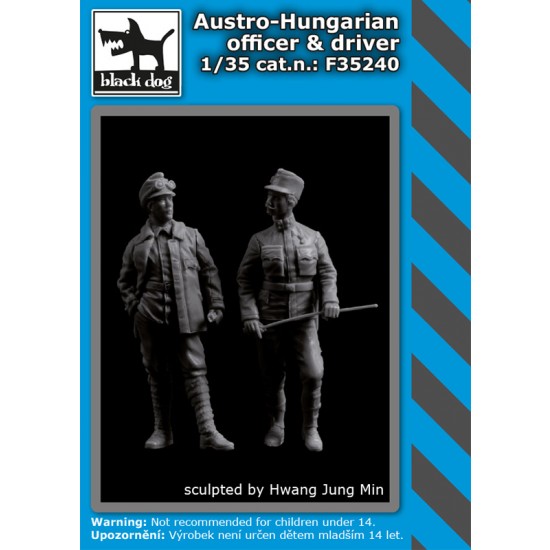1/35 Austro - Hungarian Officer & Driver (2 figures)