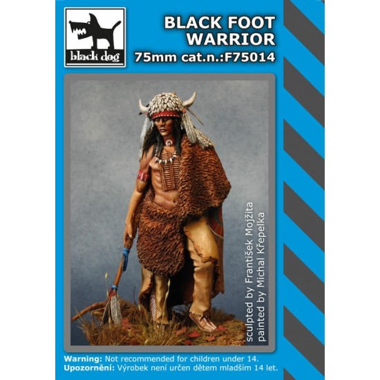 75mm Black Foot Warrior
