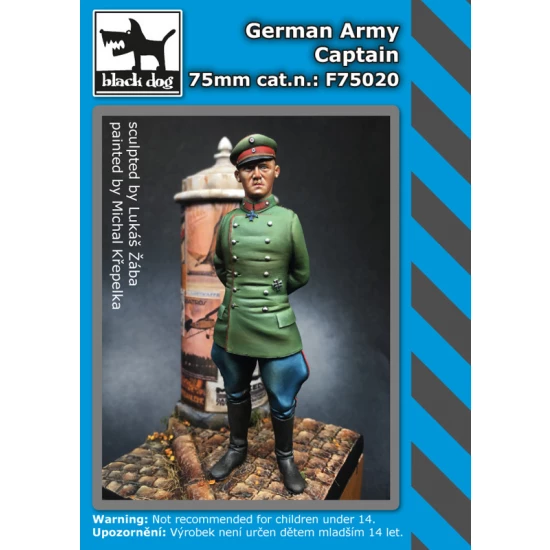 75 mm German Army Captain