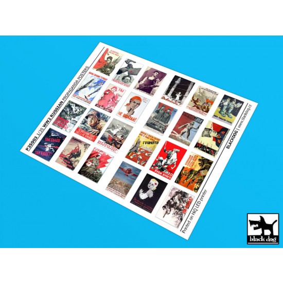 1/35 WWII Russian Propaganda Posters