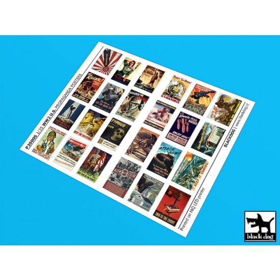 1/35 WWII US Propaganda Posters
