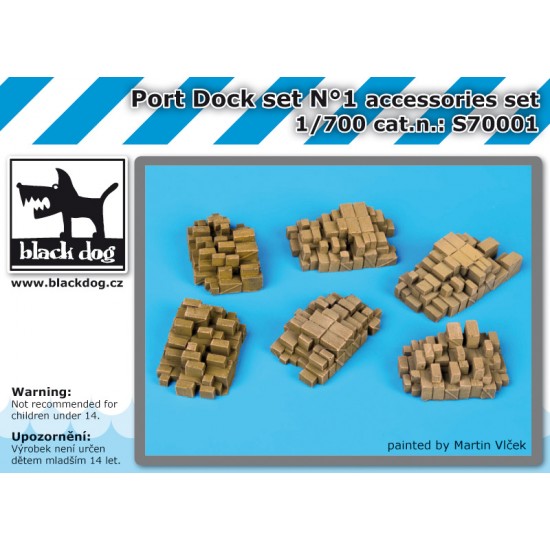Port Dock Set No. 1 Accessories Set, Black Dog S70001 Port Dock Set No. 1 Accessories Set, Black Dog S70001