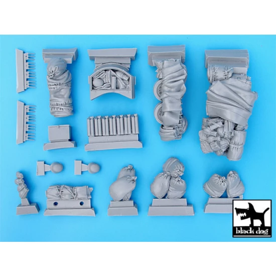 1/35 PzKpfw.III Ausf.N Accessories Set for Dragon kit