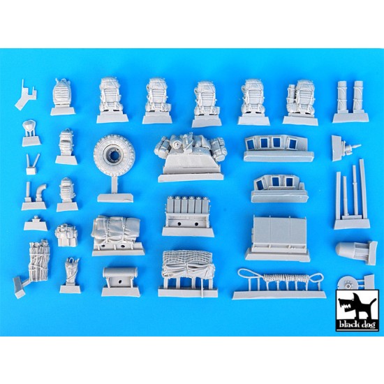 1/35 USMC LAV A2 Armored Vehicle Accessories Set for Trumpeter kit