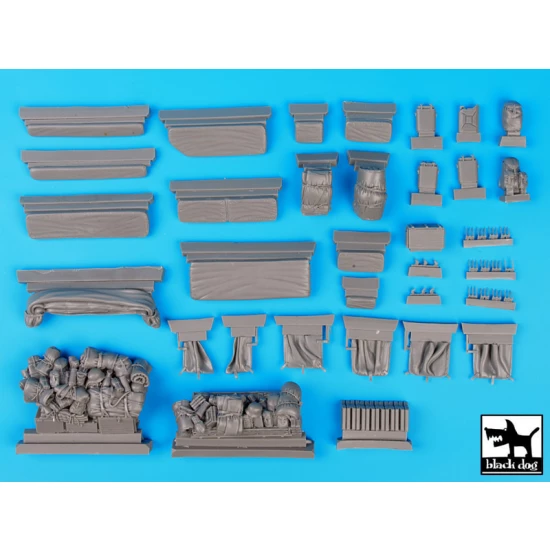 1/35 SdKfz 8 12t Heavy Halftrack Super Detail Accessories Set for Trumpeter kit