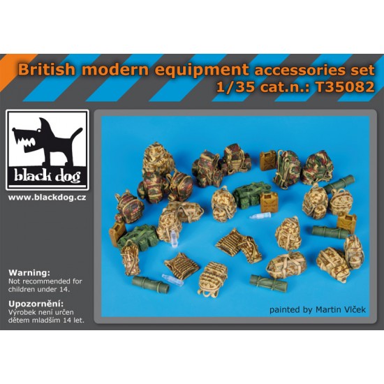 1/35 British Modern Equipment Accessories set