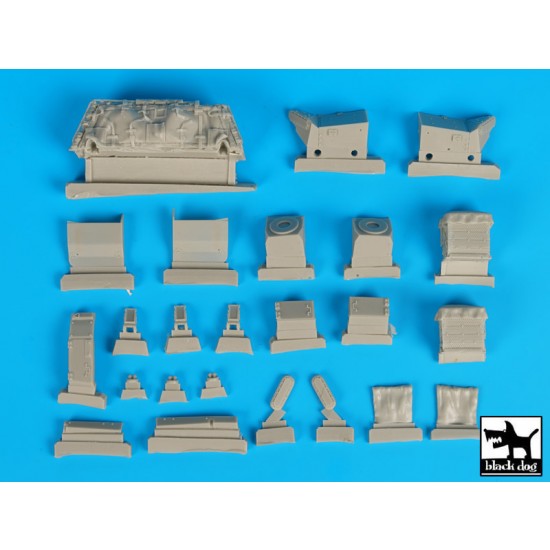 1/35 Merkava IV Trophy System + Basket set for HobbyBoss kit