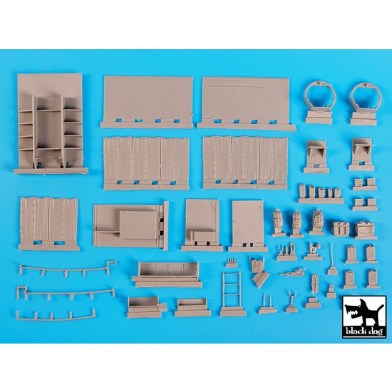 1/35 M1070 Gun Truck Conversion Set for HobbyBoss kit