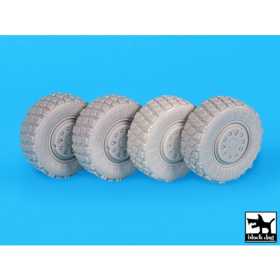 1/35 Fennek Armoured Reconnaissance Vehicle Wheels Set