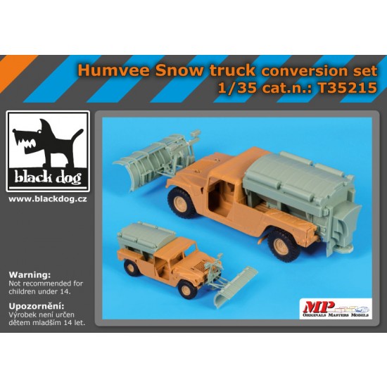 1/35 Humvee Snow Truck Conversion Set for Italeri kits