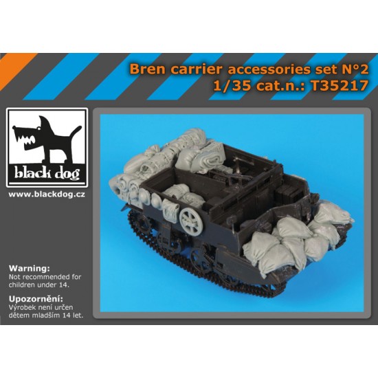 1/35 Bren Carrier Accessories Set for Tamiya kits
