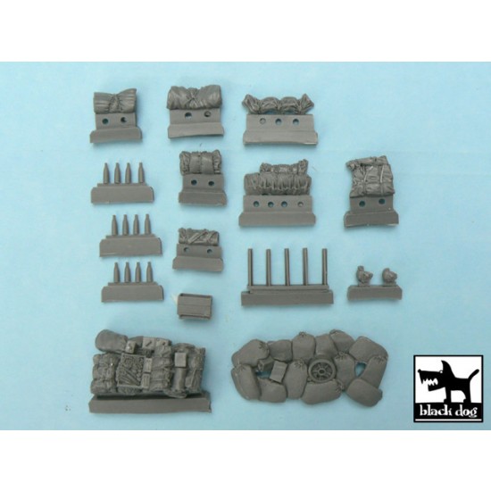 1/48 US M10 Tank Destroyer Accessories Set for Tamiya kit #32519