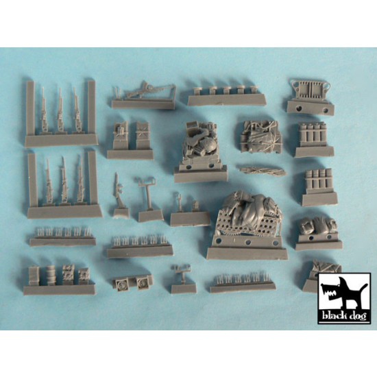 1/48 British SAS Jeep North Africa 1942 for Tamiya kit #32552