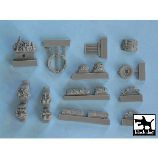 1/72 USMC LAV-25 Iraq War Accessories Set for Trumpeter kit #07268