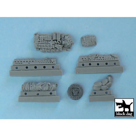 1/72 M1126 Stryker Iraq War Accessories Set for Trumpeter kit #07255 