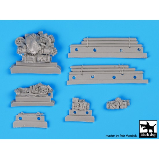 1/72 Sherman Stowage & Accessories Set for Dragon kit