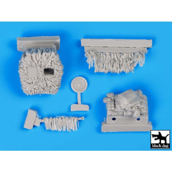 1/72 British Cromwell Hessian Tape Camouflage Netting for Revell kit