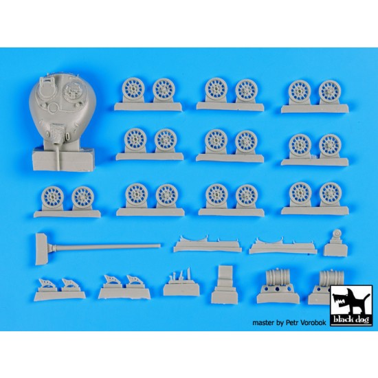 1/72 Soviet T-55A Conversion Set for Trumpeter kit