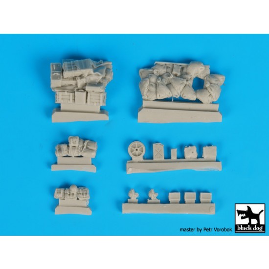 1/72 M4A1 Stowage/Accessories set for Dragon kit
