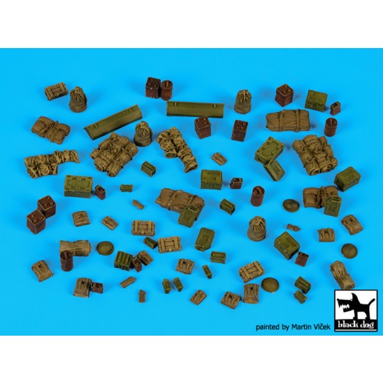 1/72 WWII British Equipment & Accessories Set