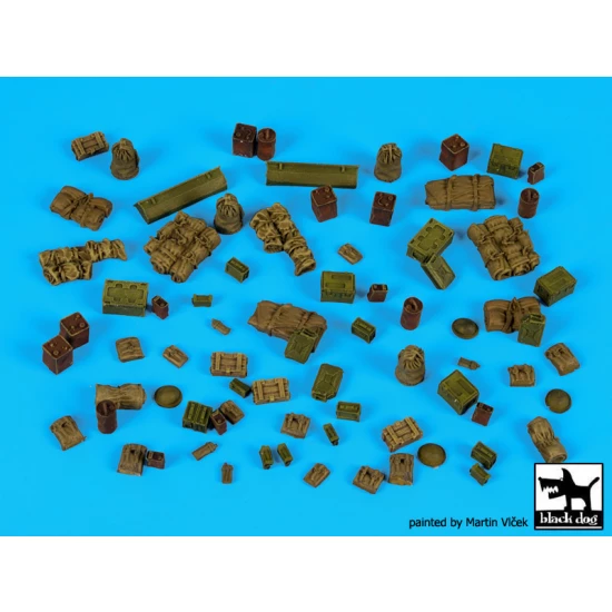 1/72 WWII British Equipment & Accessories Set