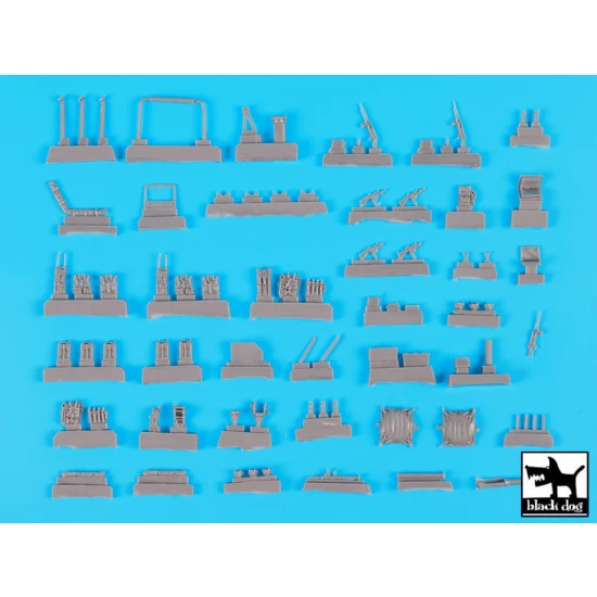 1/72 IDF M-151 Accessories Set for S-Model kit