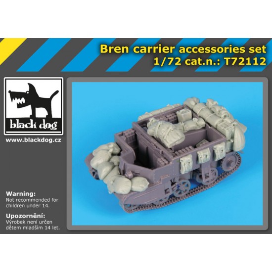 1/72 Bren Carrier Accessories Set for IBG Models