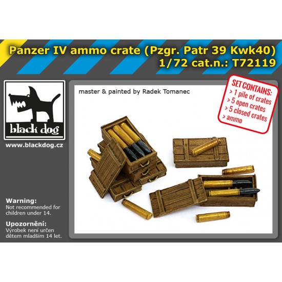 1/72 Panzer IV Ammo Crate