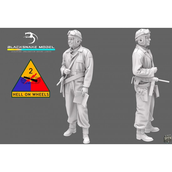 1/35 US Tank Crew, 2nd Armored Division #03 (1 figure)