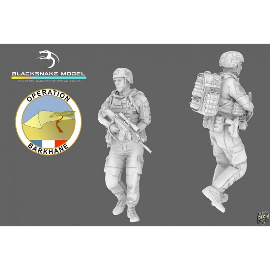 1/35 French Army Operation Barkhane Soldier #4 (1 figure)