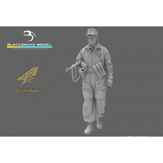 1/35 WWII German Paratrooper Young Sergeant