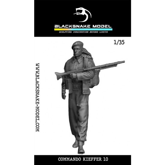 1/35 MG 34 Commando Kieffer Machine Gun #10 (1 figure)