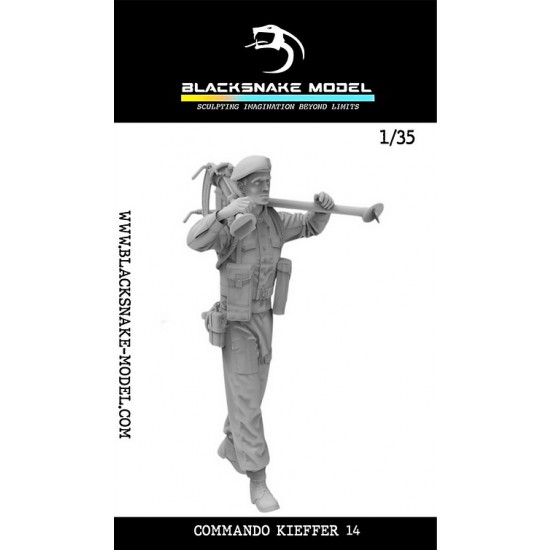 1/35 Vickers Commando Kieffer Tripod Rifleman #14 (1 figure)