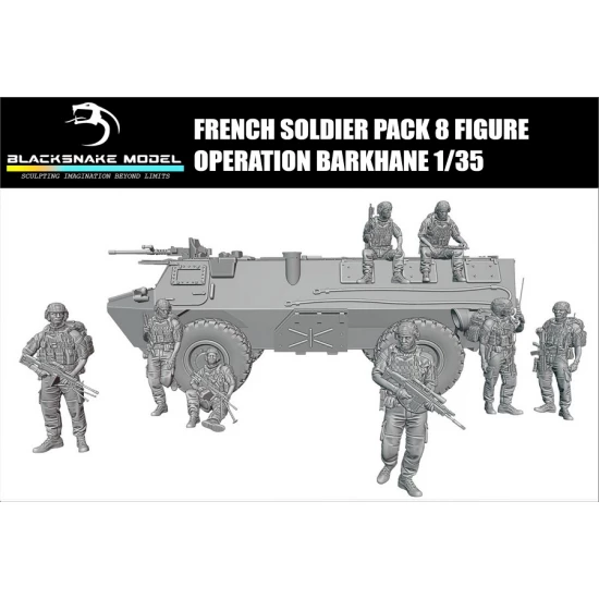 1/35 French Soldiers Pack, Operation Barkhane (8 figures)
