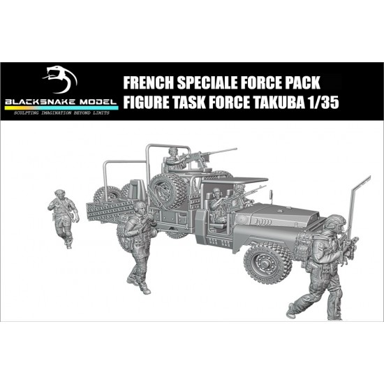 1/35 French Special Force Soldiers Pack, Figure Task Force Takuba