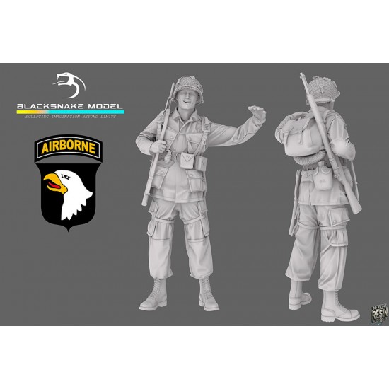 1/35 101st Airborne Soldier Pose Picture 1/3 #16 (1 figure)