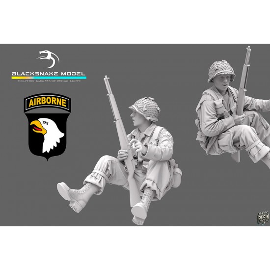 1/35 101st Airborne Soldier #21 (1 figure)
