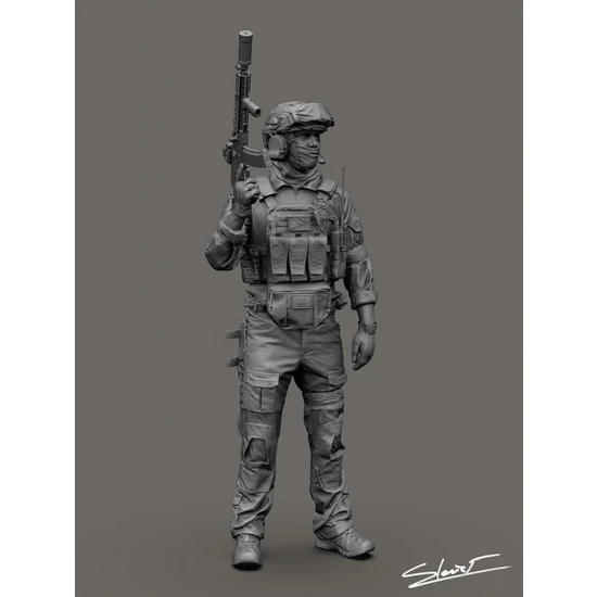 1/9 Azov Ukrainian Soldier #2 (1 figure)